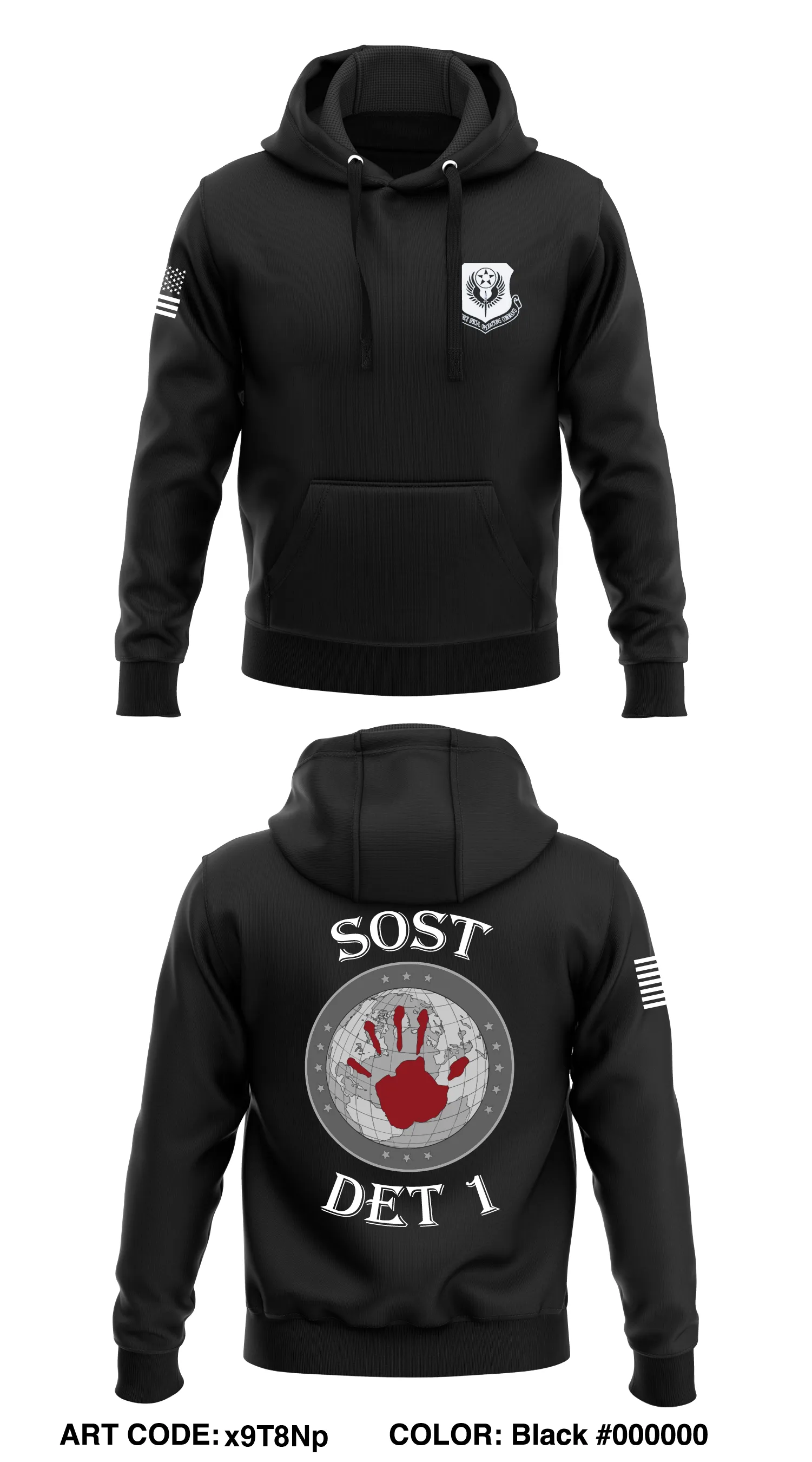 SOST DET 1 Store 1  Core Men's Hooded Performance Sweatshirt - x9T8Np