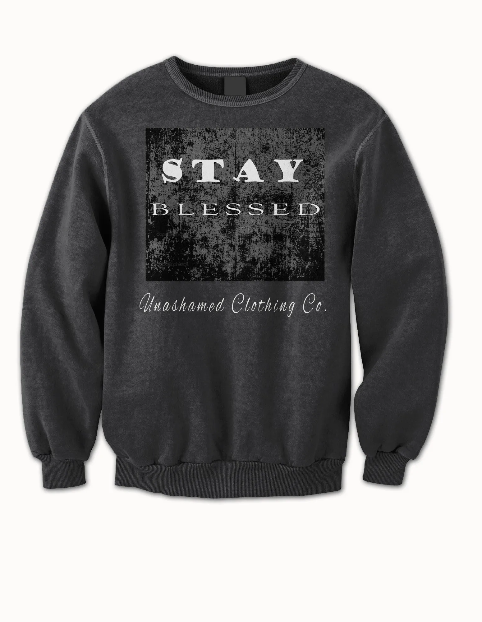 Stay Blessed Ladies Crewneck Sweater