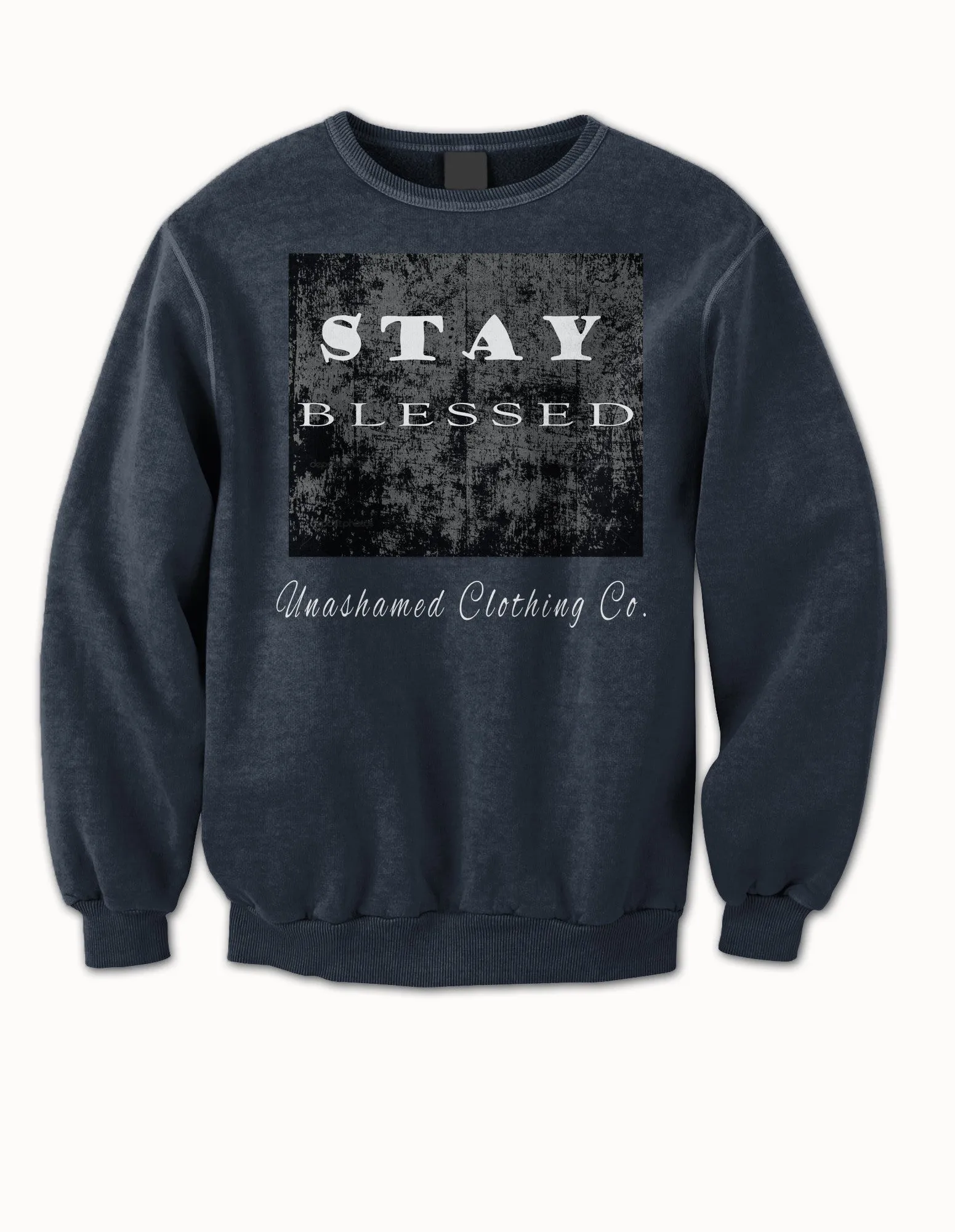 Stay Blessed Ladies Crewneck Sweater