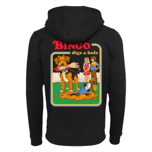 Steven Rhodes - Bingo Digs A Hole - Zip-Hoodie