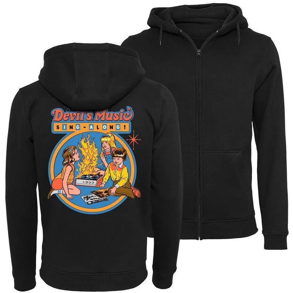 Steven Rhodes - Devil's Music Sing-Along - Zip-Hoodie