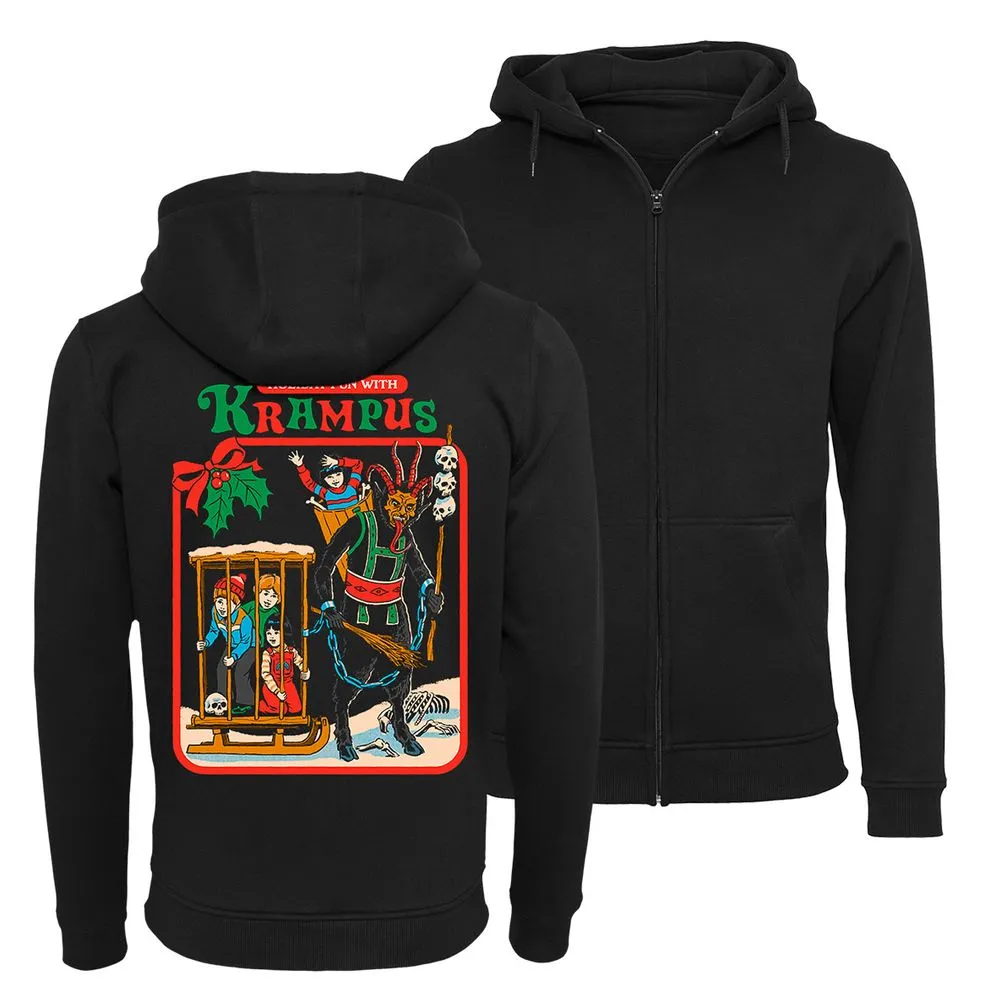 Steven Rhodes - Fun with Krampus - Zip-Hoodie