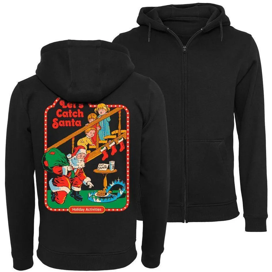 Steven Rhodes - Let's Catch Santa - Zip-Hoodie