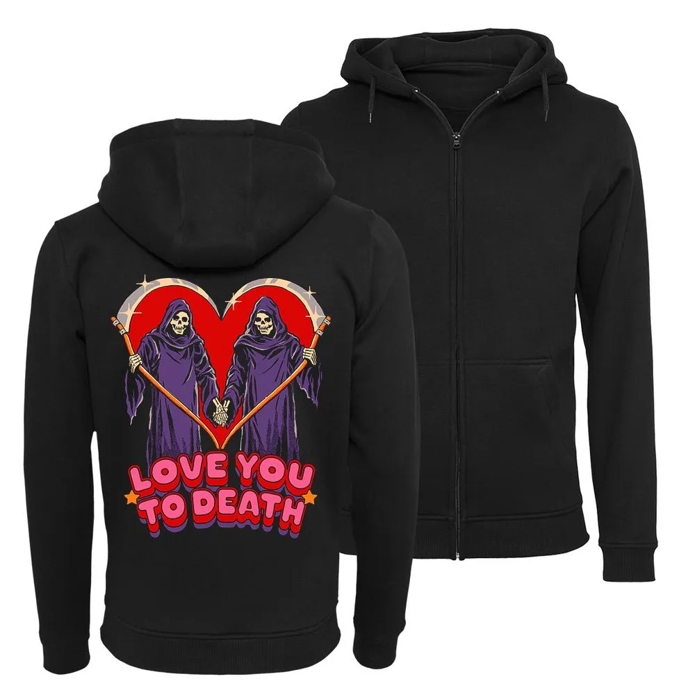 Steven Rhodes - Love you to Death - Zip-Hoodie