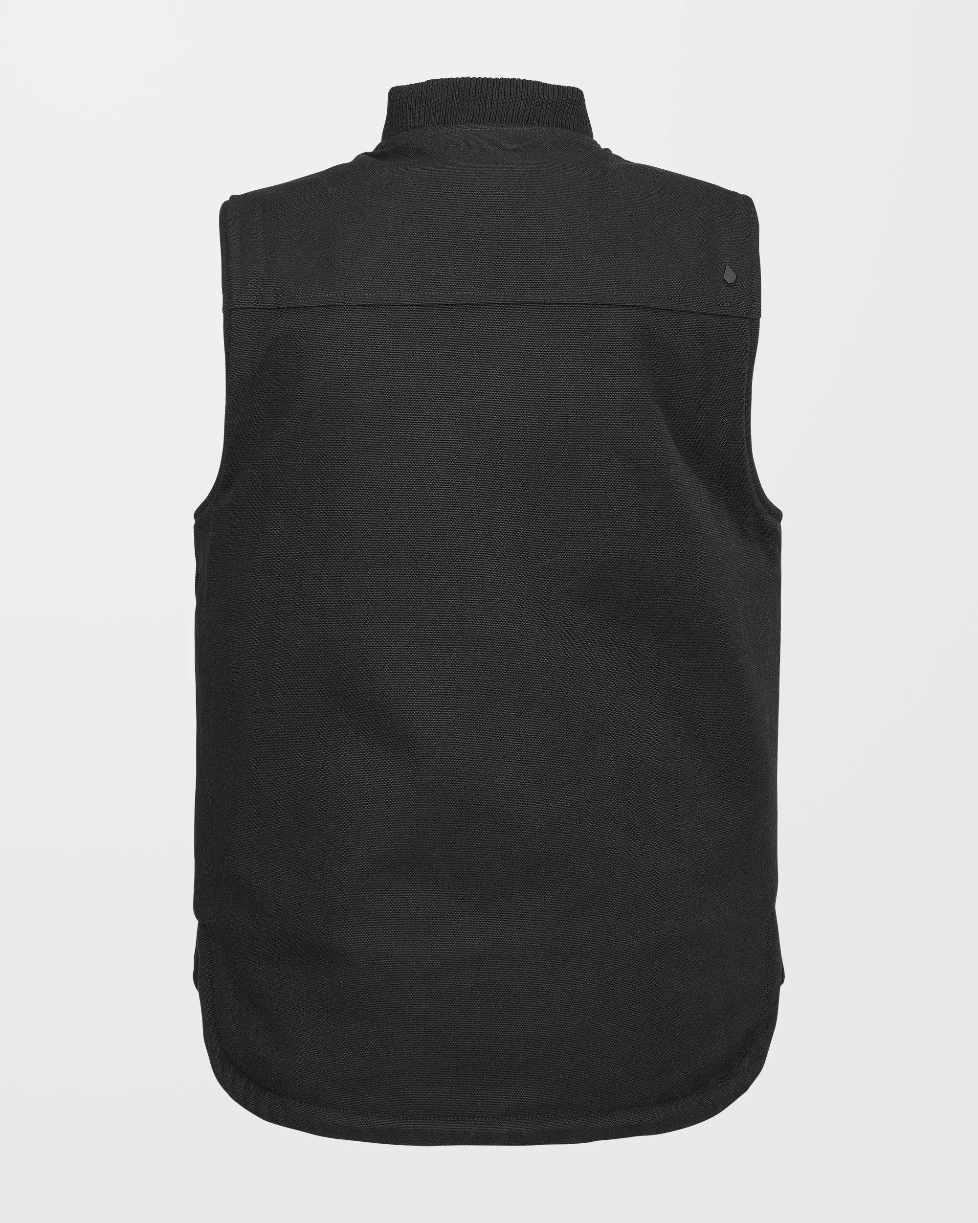 Stone Castine Puff Weste - Black