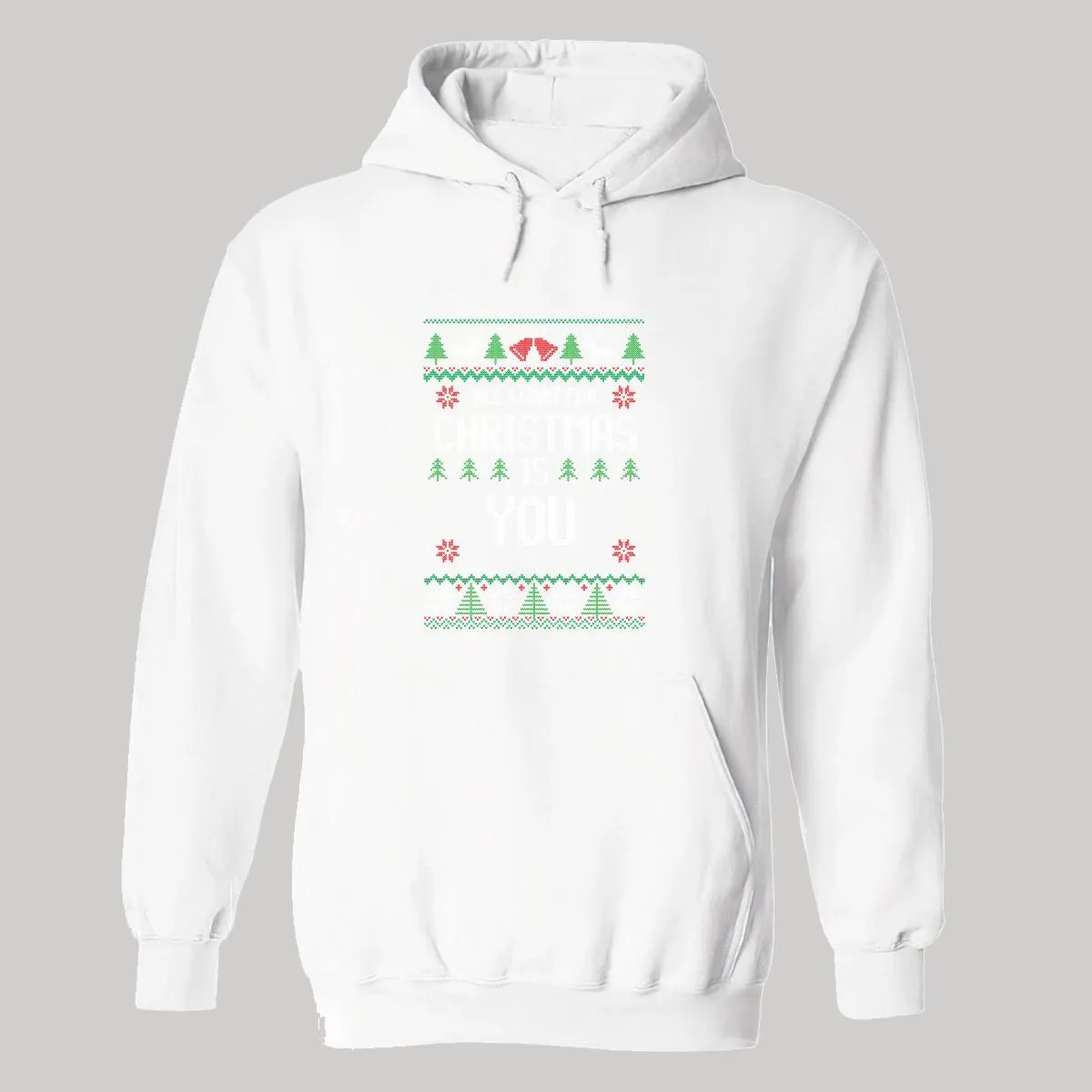Sudadera Deportiva Hombre Navideña Hoodie 012