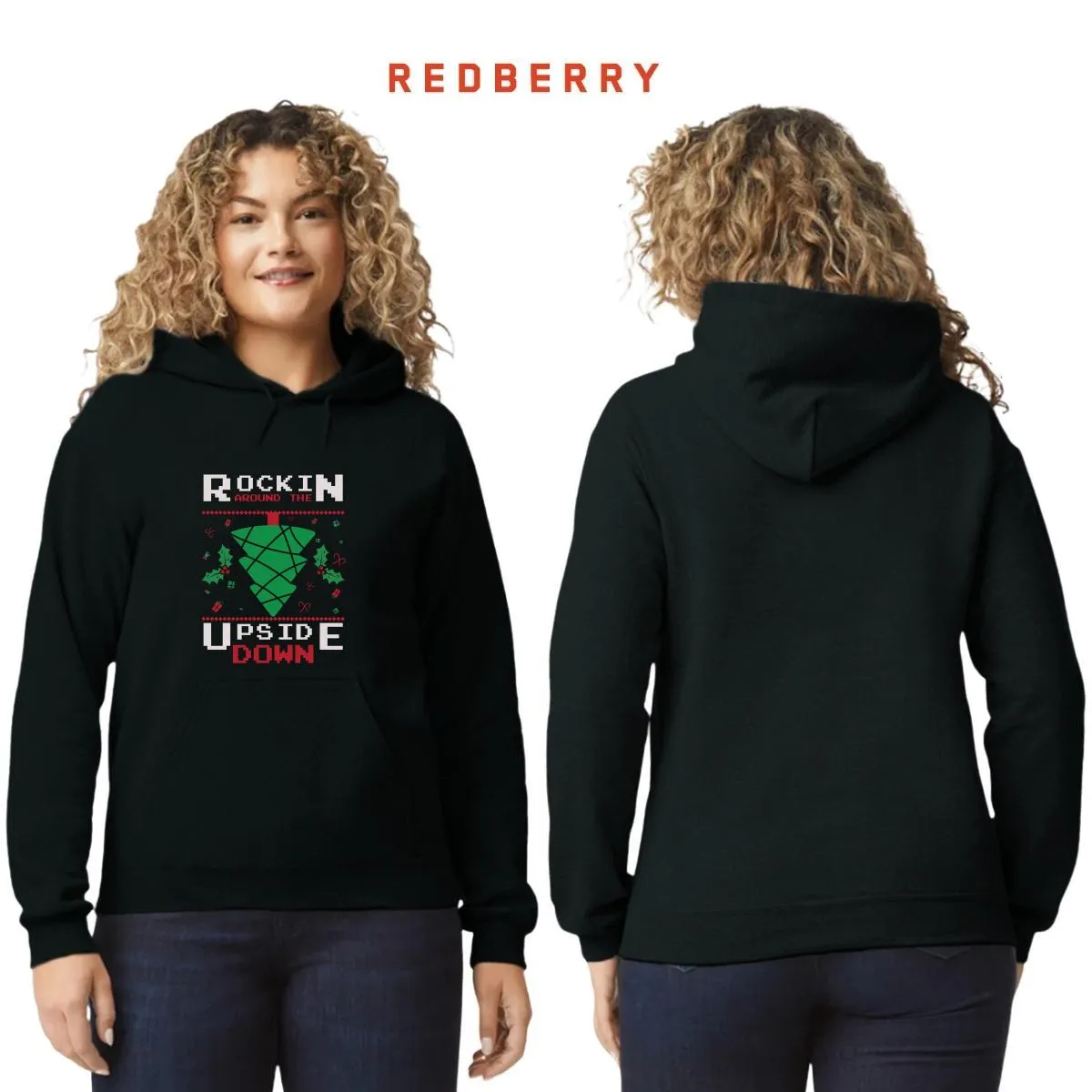 Sudadera Deportiva Mujer Navideña Hoodie 015