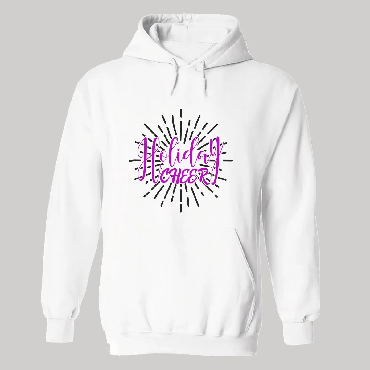 Sudadera Navideña Hombre Deportiva Hoodie 044