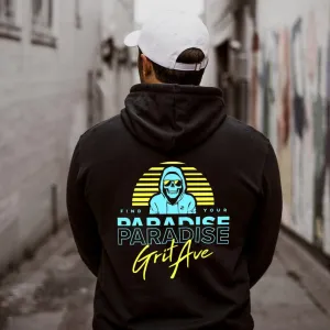 SUNSET - Black Unisex Hoodie
