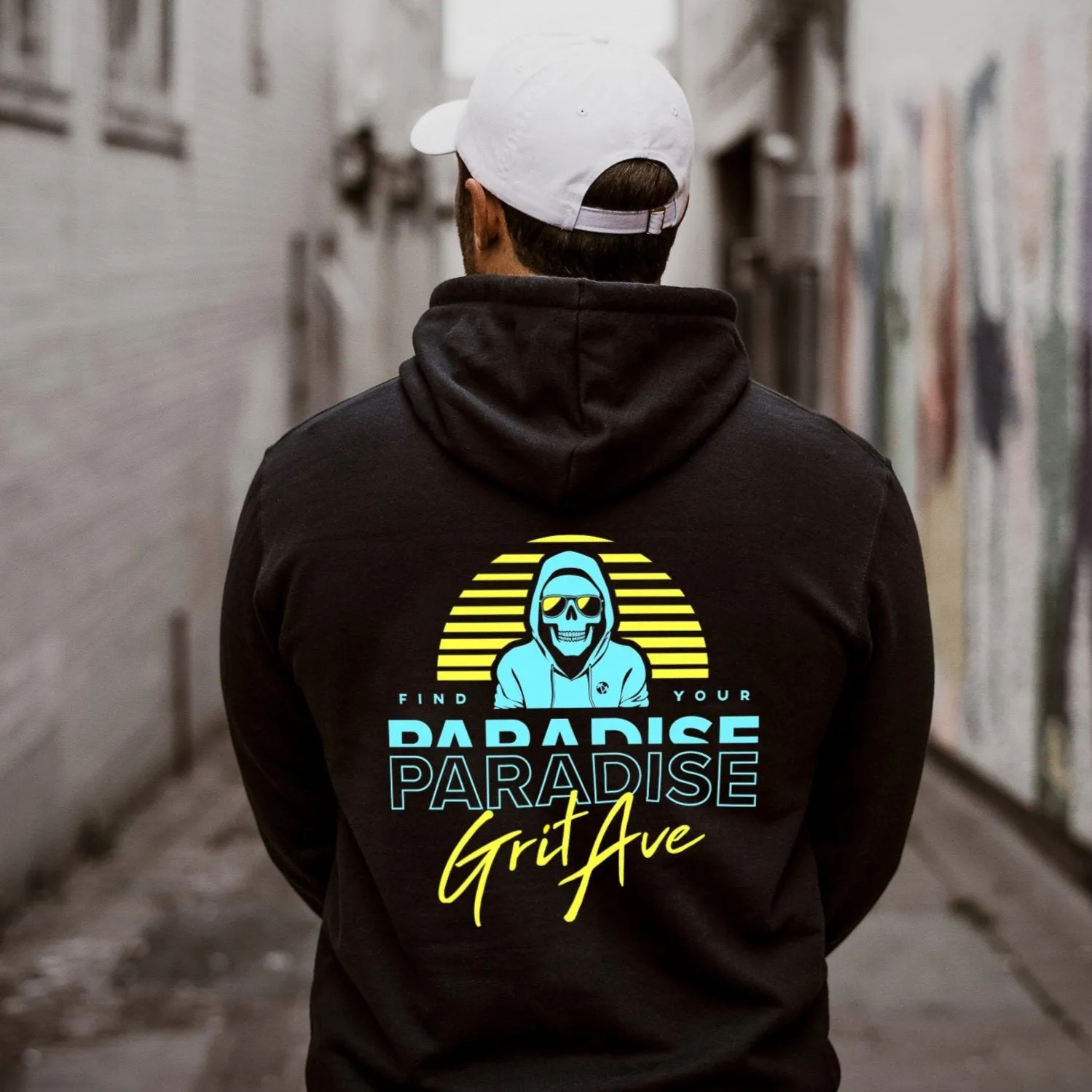 SUNSET - Black Unisex Hoodie