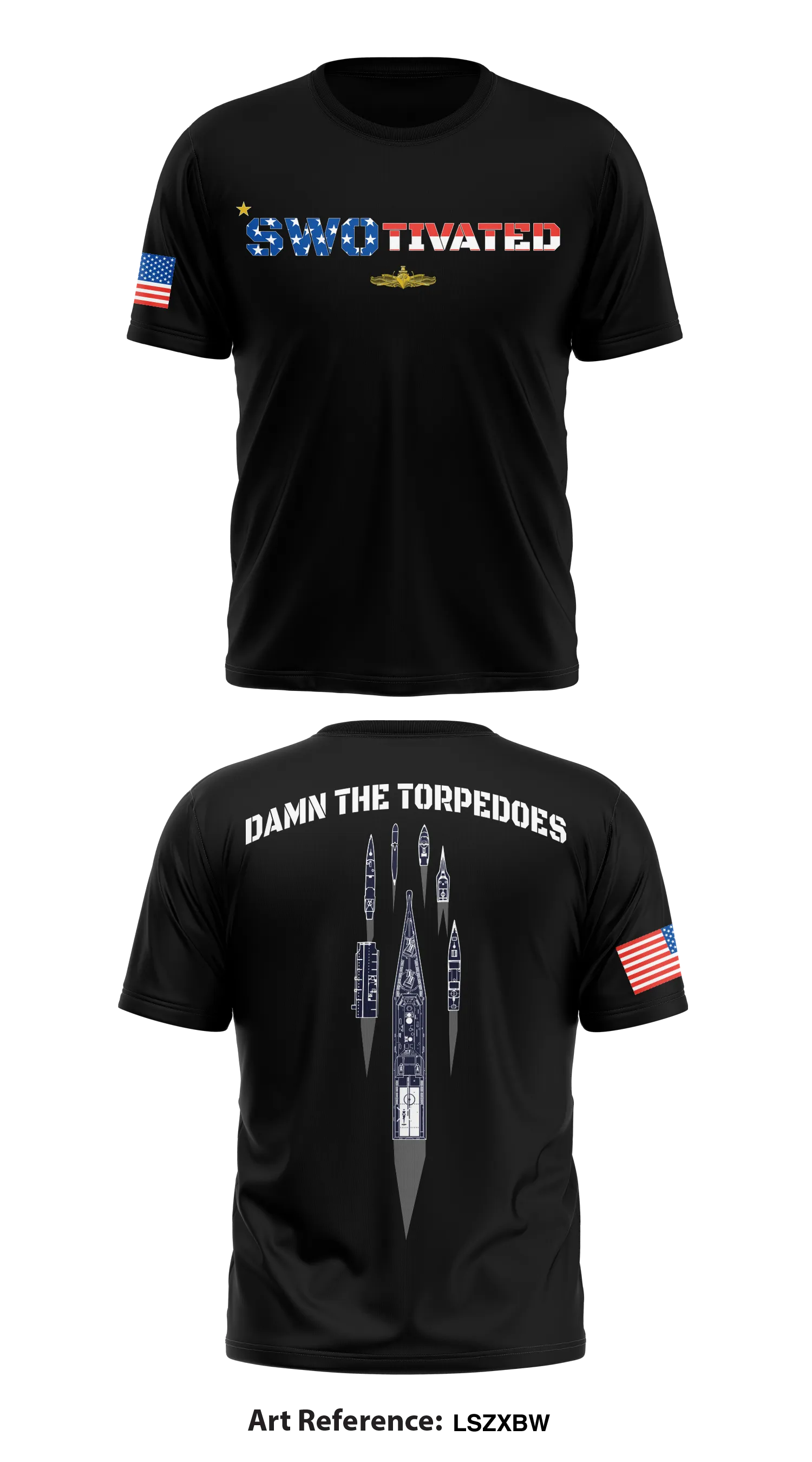 Surface Warfare Officer Store 1 Core Men's SS Performance Tee - LSZxbW