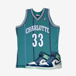 Swingman Alonzo Mourning Charlotte Hornets NBA 1992-93 Jersey