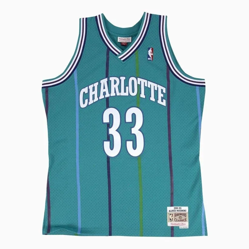 Swingman Alonzo Mourning Charlotte Hornets NBA 1992-93 Jersey