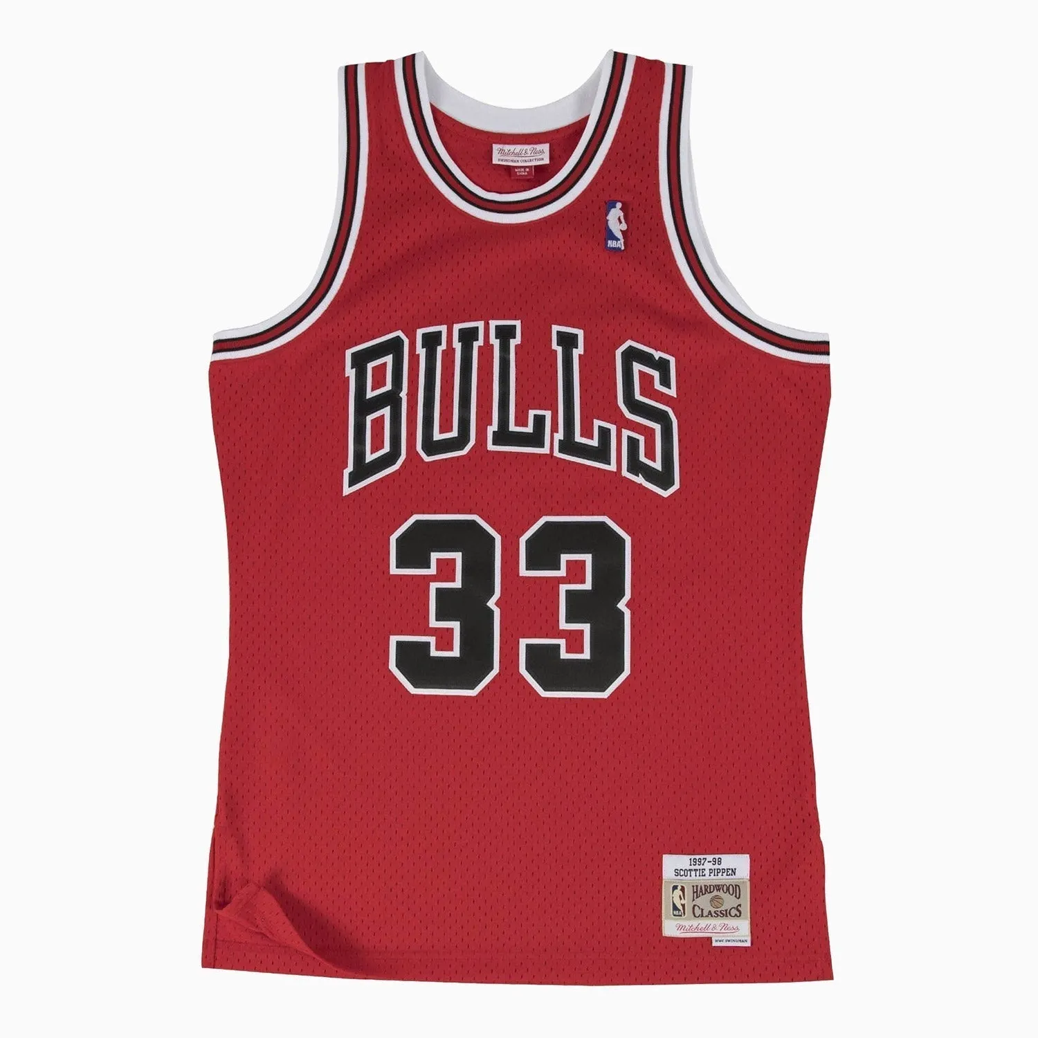 Swingman Scottie Pippen Chicago Bulls NBA 1997-98 Jersey