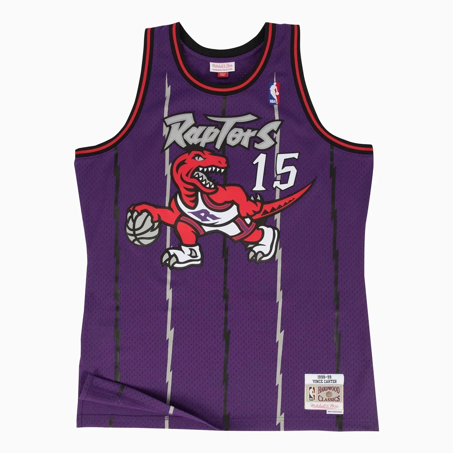 Swingman Vince Carter Toronto Raptors Road NBA 1998-99 Jersey