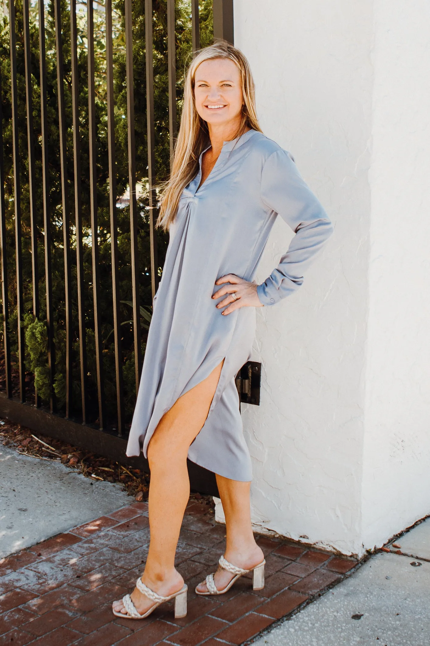 SYLVIE TUNIC DRESS - IRIS {LUCCA COUTURE}