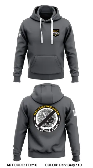 Task Force Inoculation Store 1  Core Men's Hooded Performance Sweatshirt - TFZZ1C
