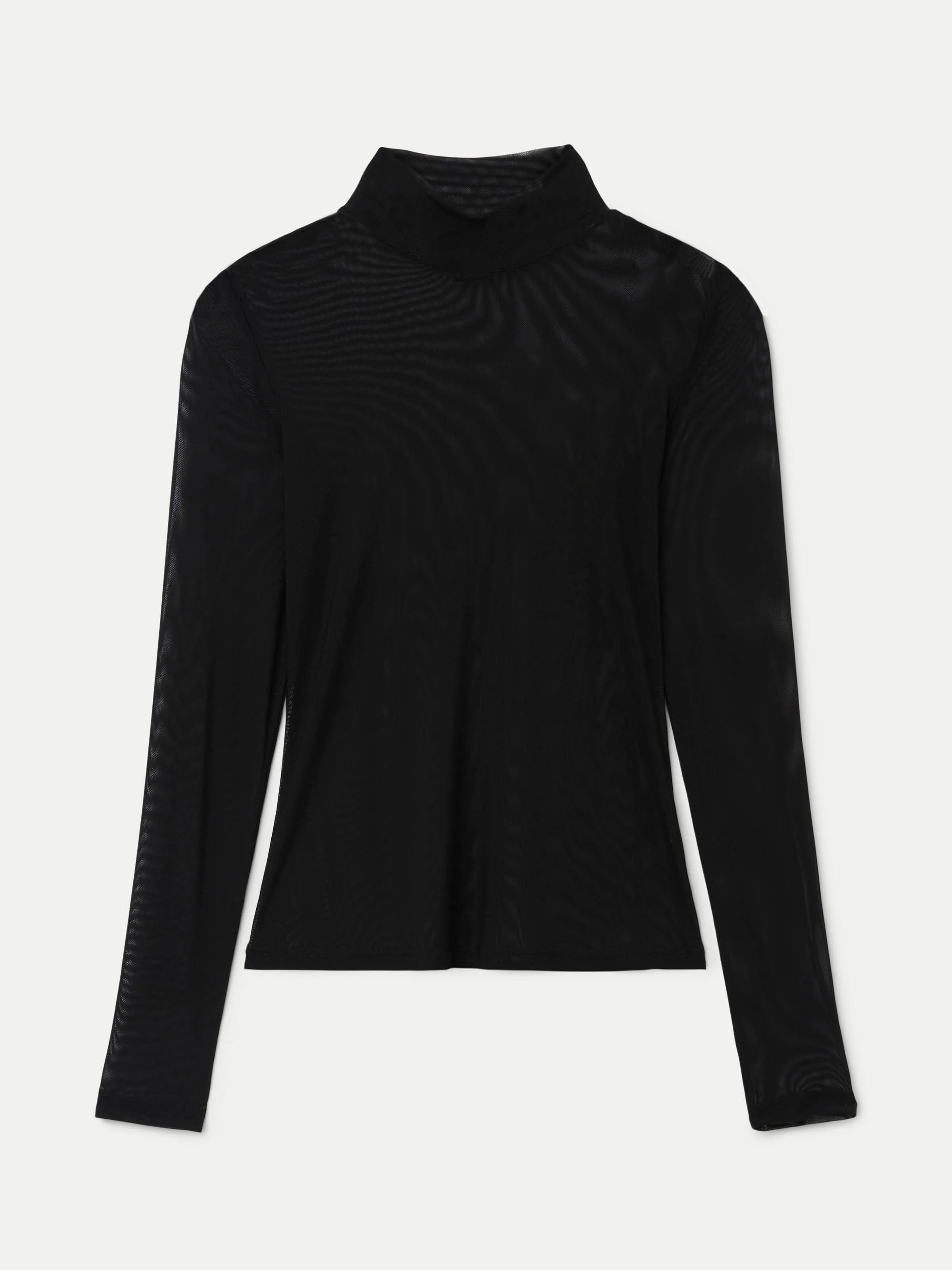 The Long Sleeve Mock Neck in Black