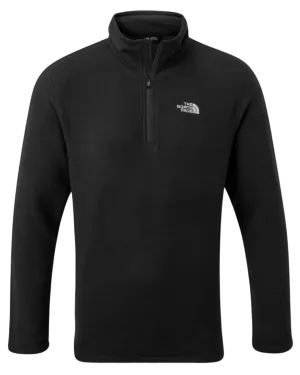 The North Face Men's 100 Glacier 1/4 Zip Fleece - Tnf Black