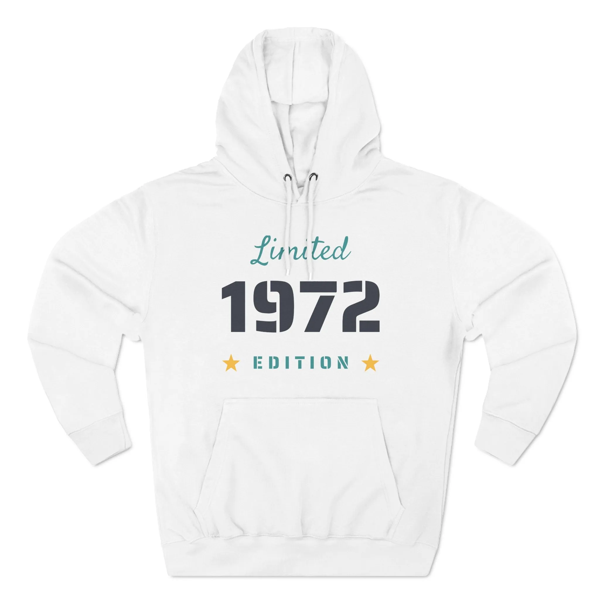 Three-Panel Fleece Hoodie