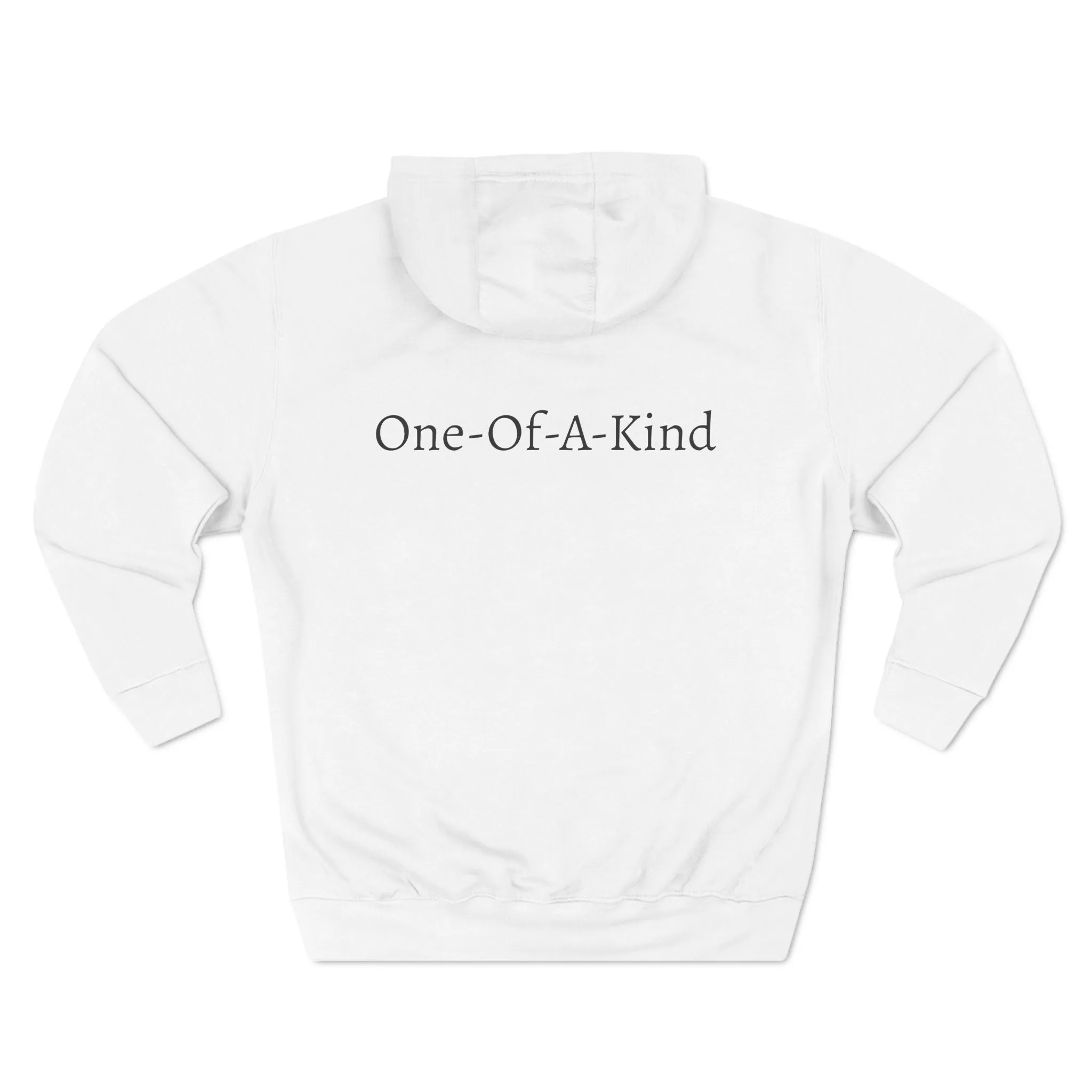 Three-Panel Fleece Hoodie