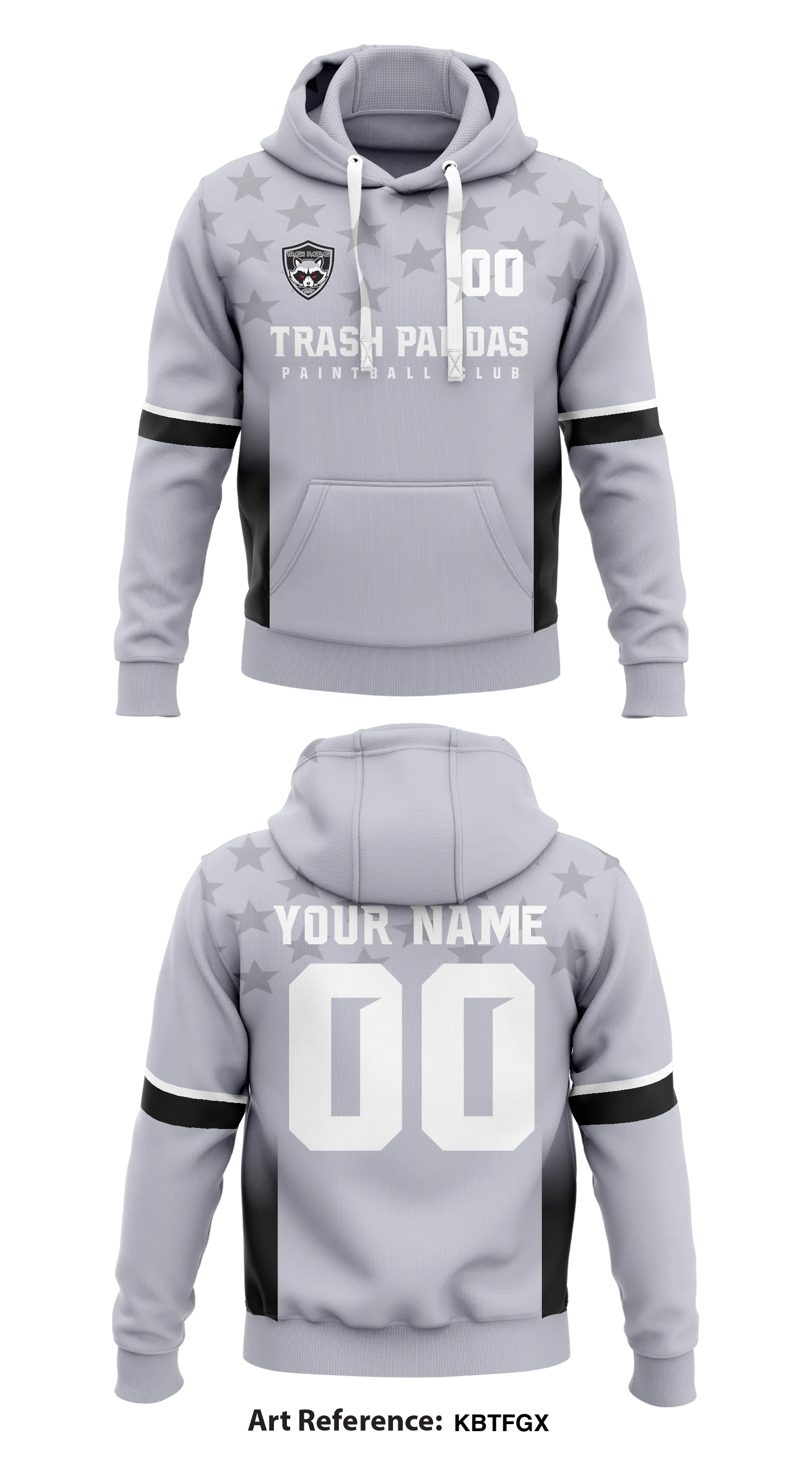 Trash Pandas Paintball Club Store 1  Core Men's Hooded Performance Sweatshirt - kBTFgx