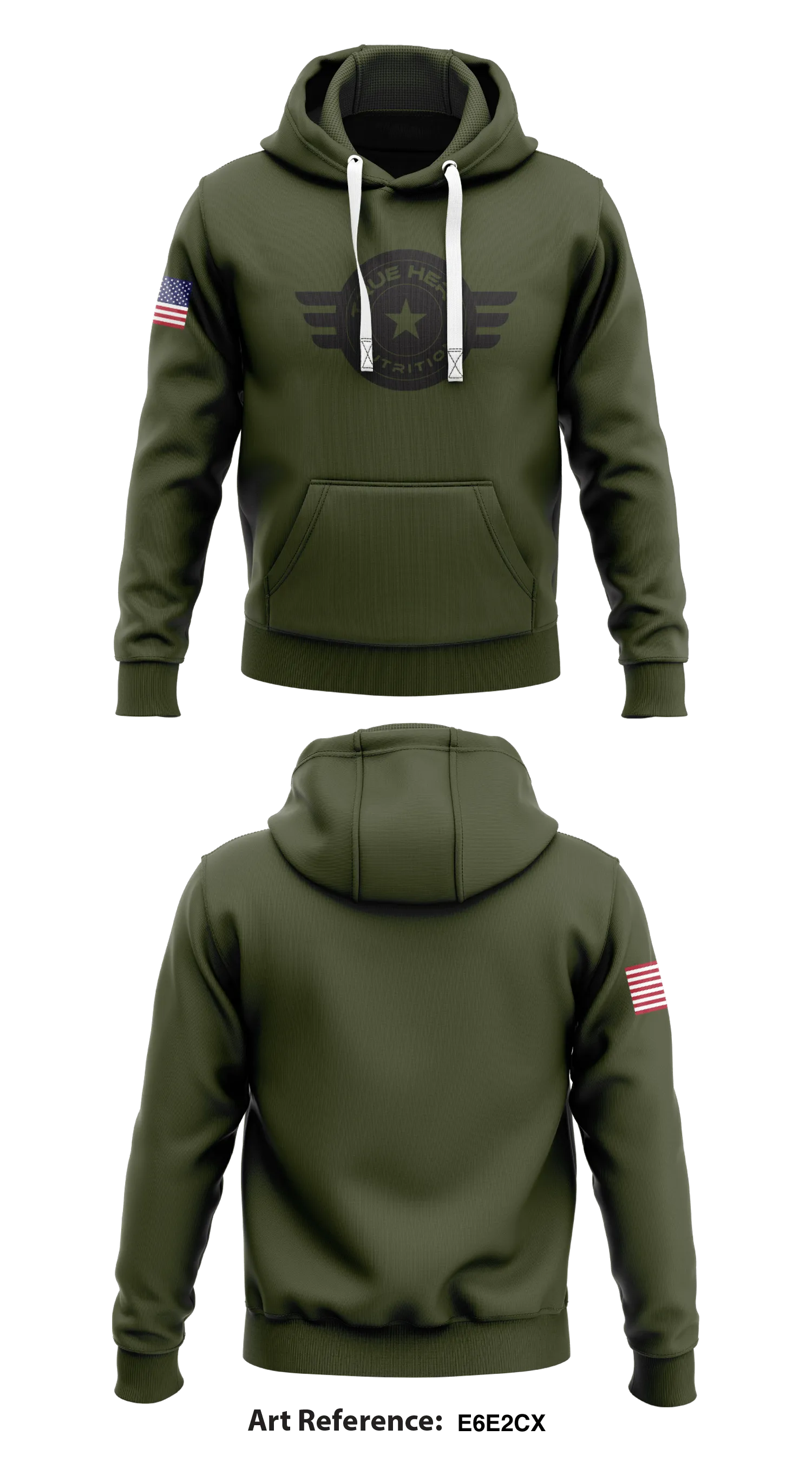 True Hero Nutrition  Store 1  Core Men's Hooded Performance Sweatshirt - E6e2CX