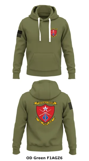 V1/5 Cherokee Company 3rd Platoon Store 1  Core Men's Hooded Performance Sweatshirt - F1AGZ6