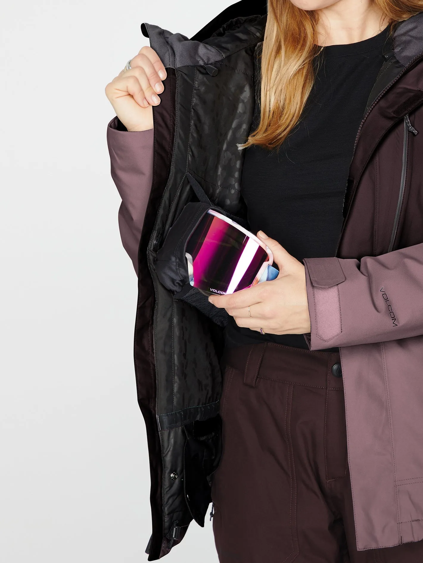 Veste de snow Aris Insulated Gore-Tex - Black Plum