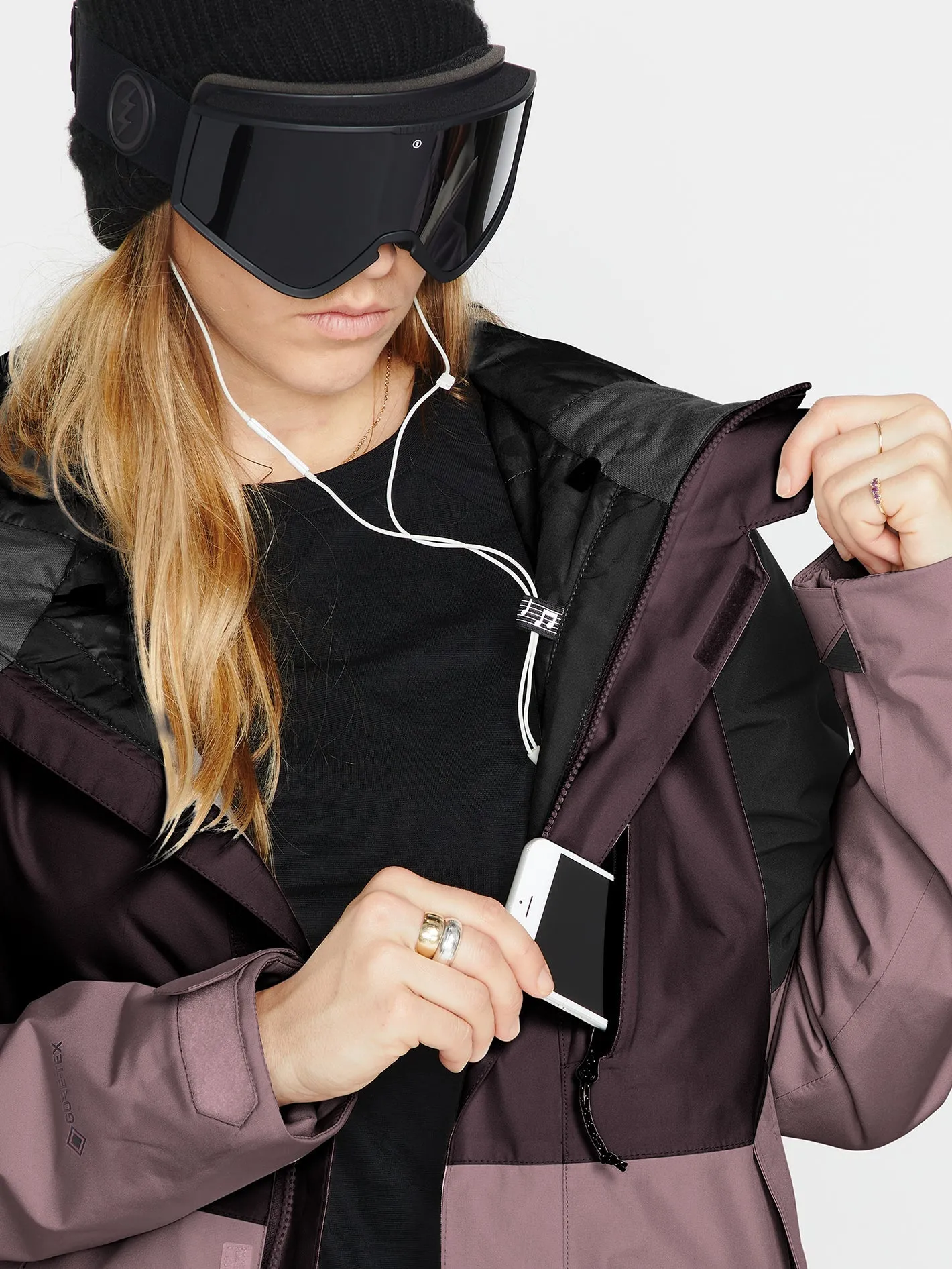 Veste de snow Aris Insulated Gore-Tex - Black Plum