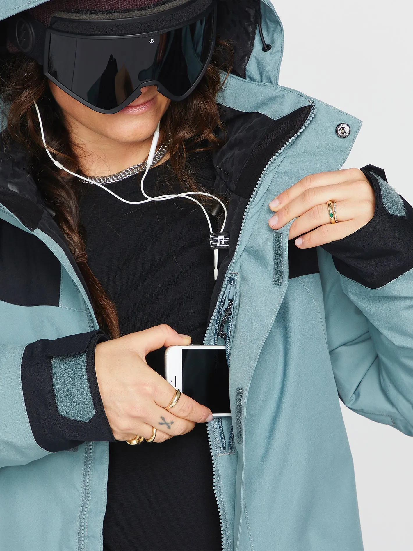 Veste de snow Ell Insulated Gore-Tex - Green Ash