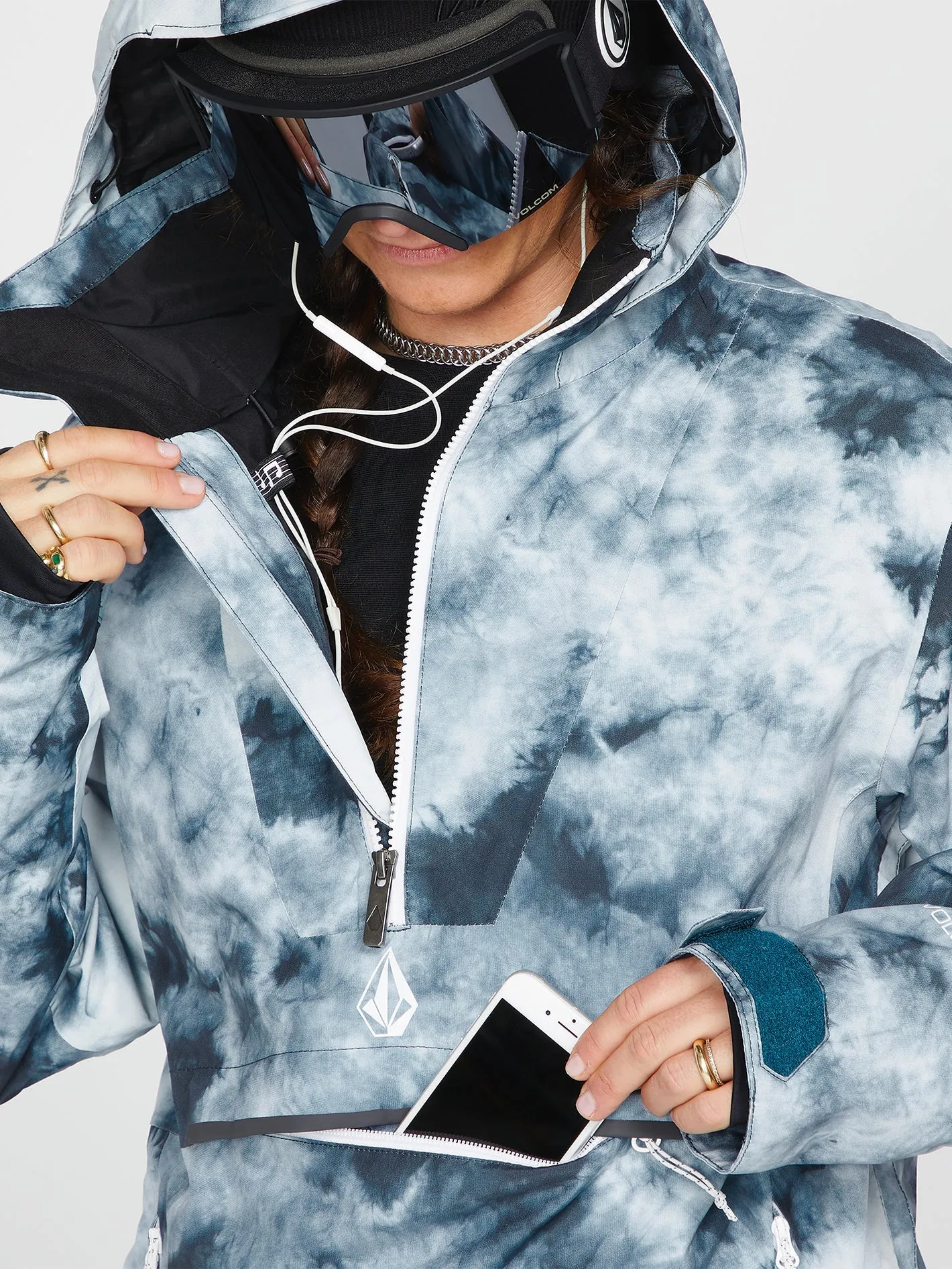 Veste de snow Fern Insulated Gore-Tex Pullover - Storm Tie-Dye