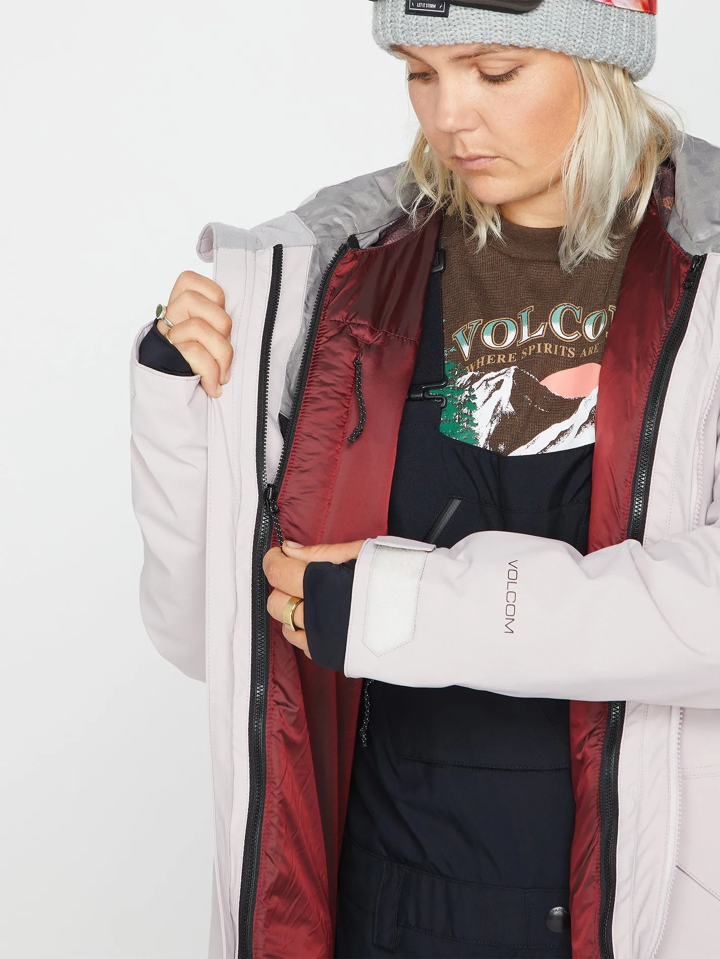 Veste de snow Iris 3-In-1 Gore-Tex - Amethyst Smoke
