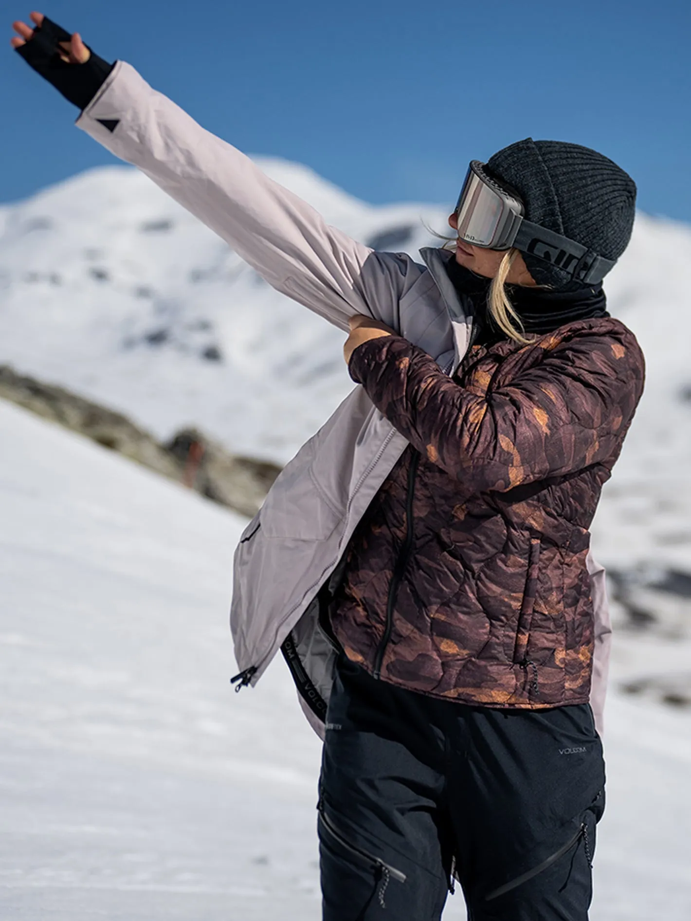 Veste de snow Iris 3-In-1 Gore-Tex - Amethyst Smoke