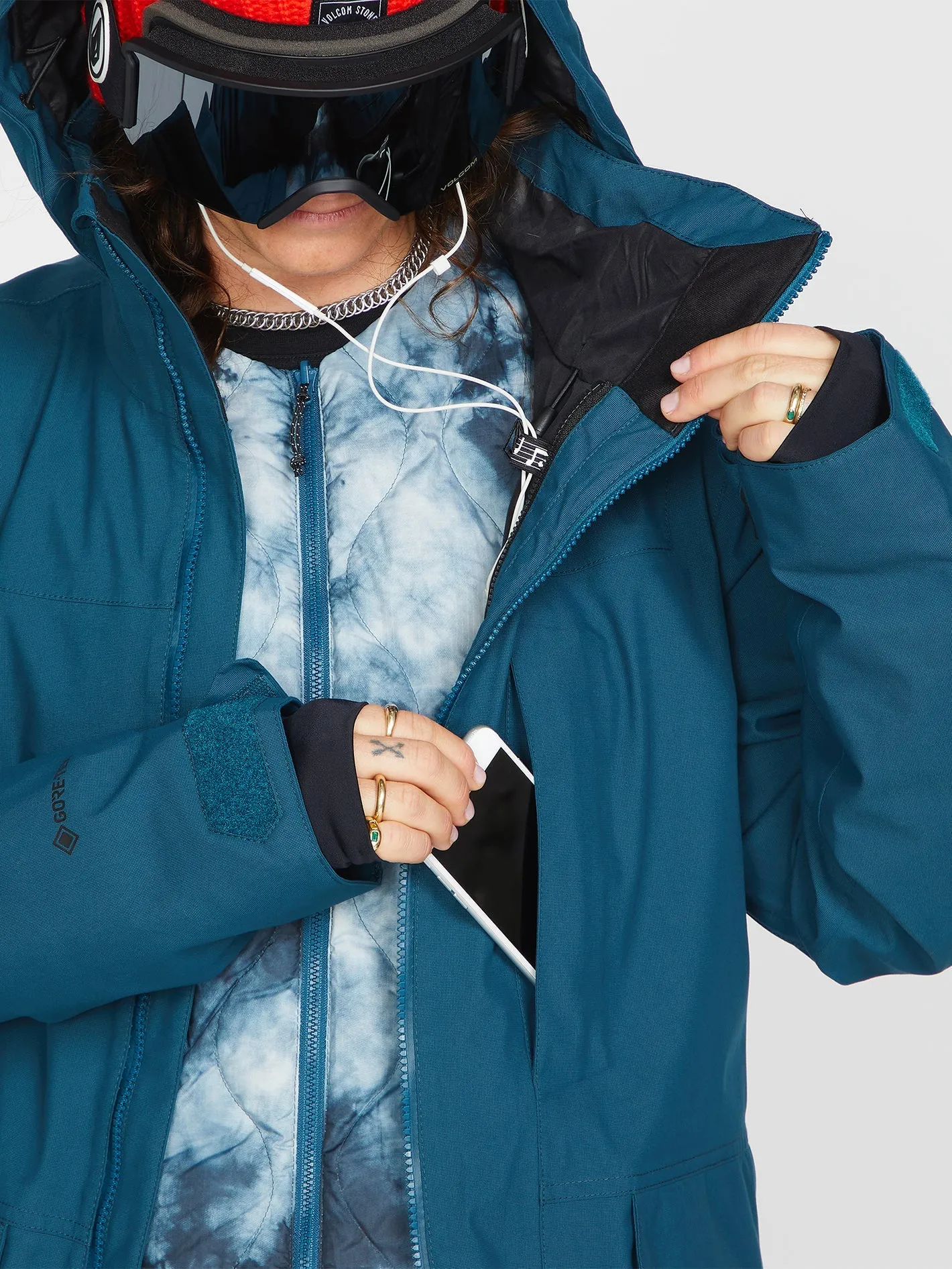Veste de snow Iris 3-In-1 Gore-Tex - Storm Blue