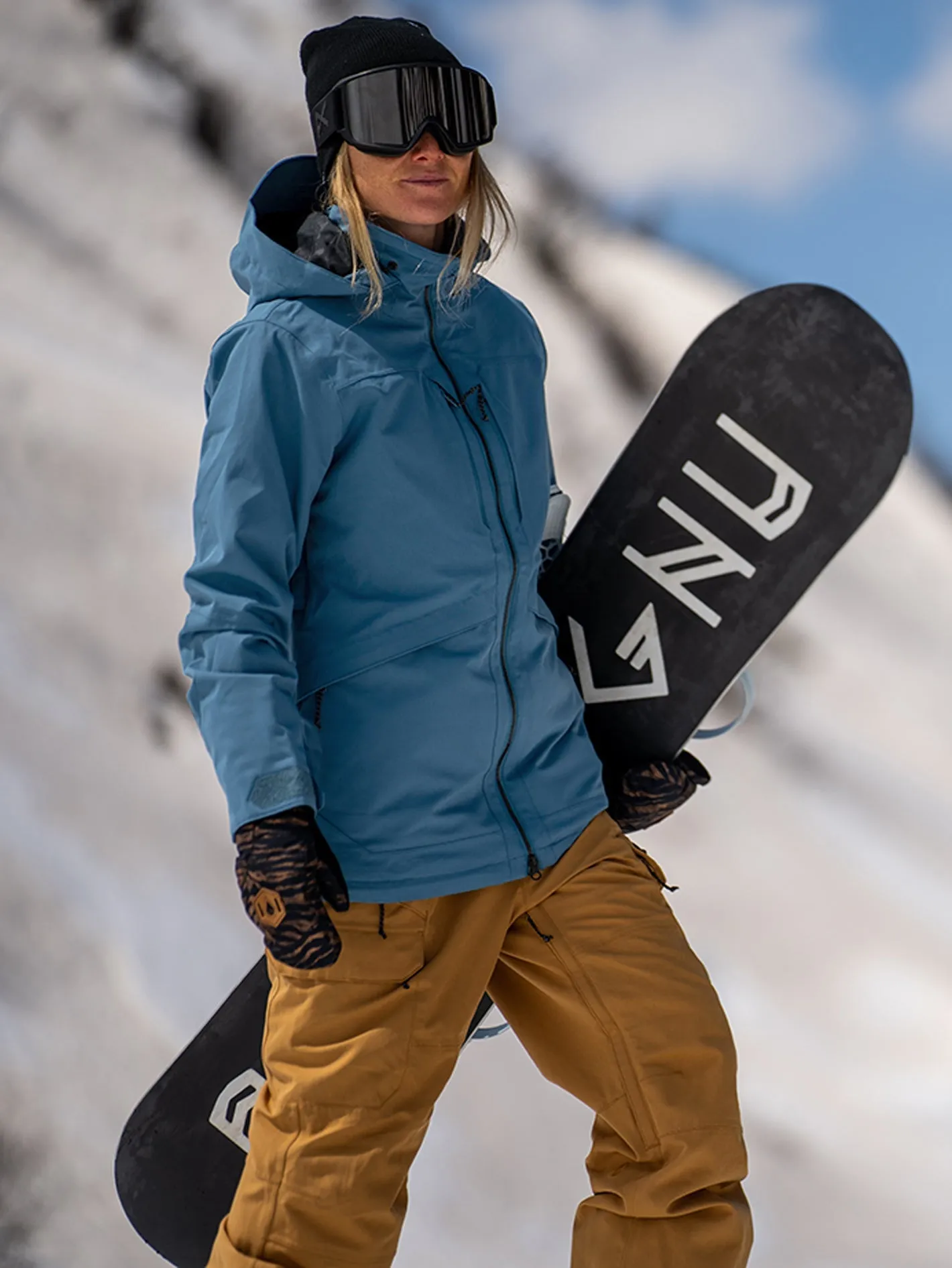 Veste de snow Shelter 3D Stretch - Petrol Blue