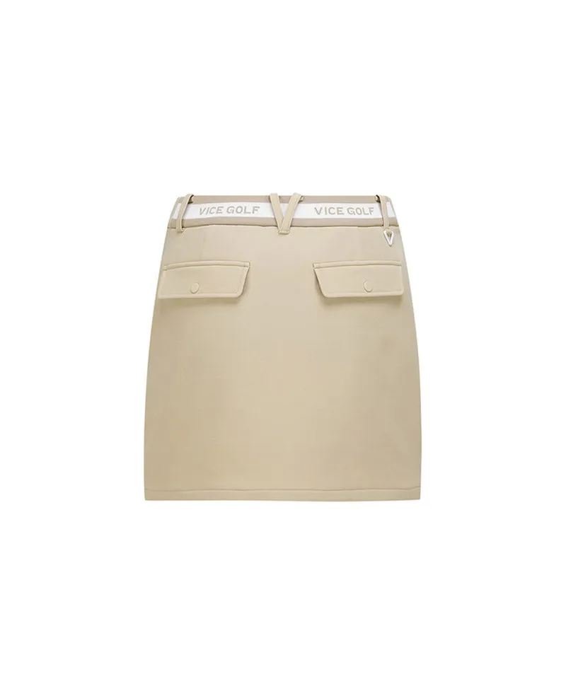 Vice Golf Atelier  Women's Bonding H-Line Skirt - 2 Colors