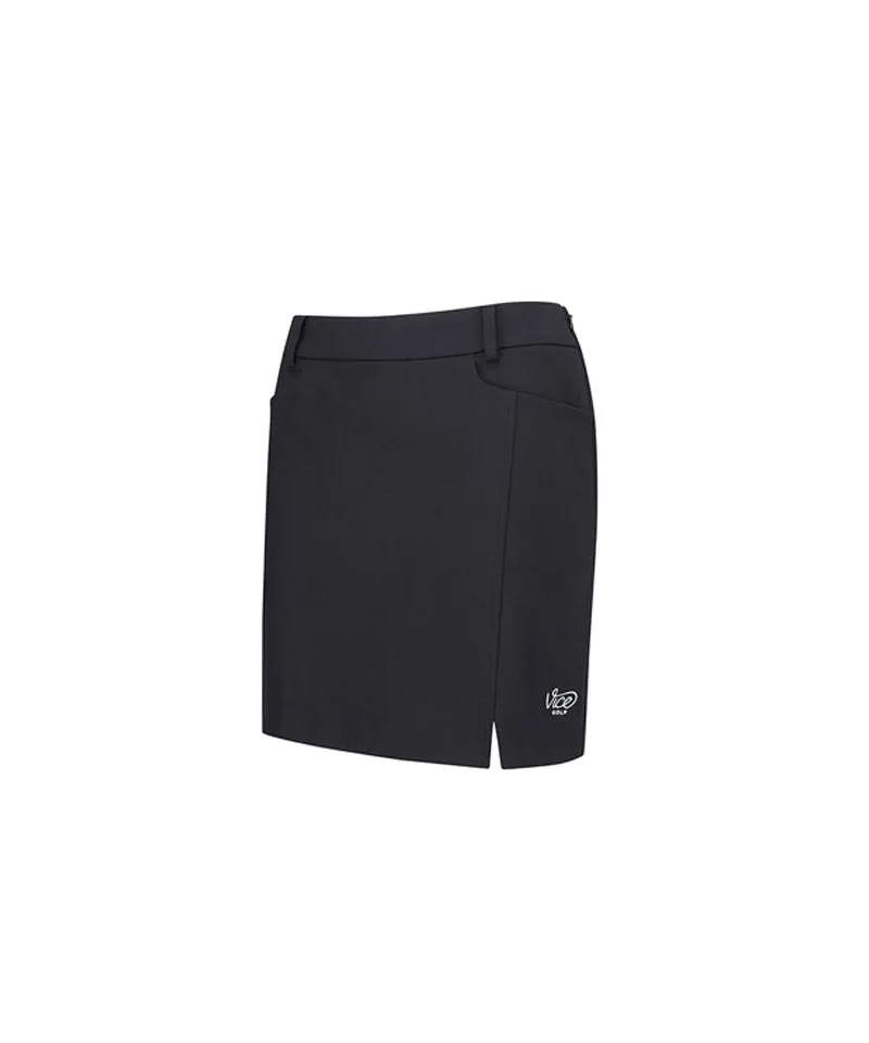 Vice Golf Atelier Women's Essential H-Line Skirt - Black