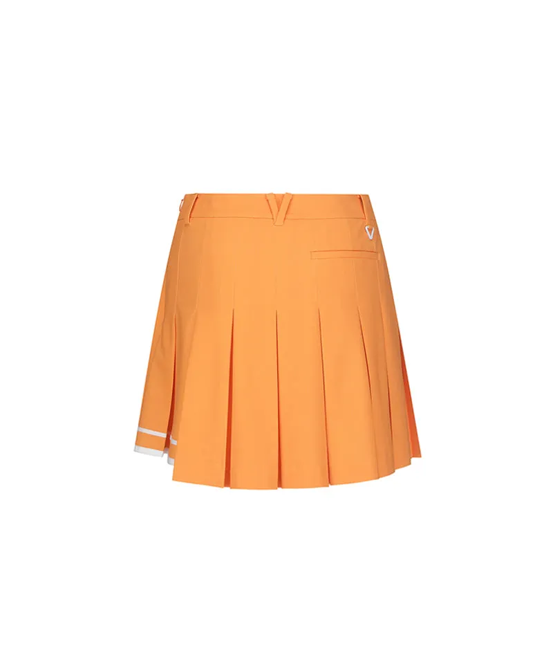 Vice Golf Atelier Women's Florida Unbalance Pleats Skirt - 2 Colors