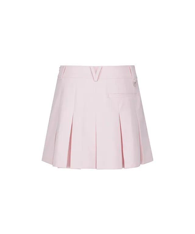 Vice Golf Atelier Women's Pleat Point Half Pants - Light Pink