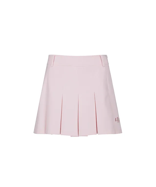 Vice Golf Atelier Women's Pleat Point Half Pants - Light Pink