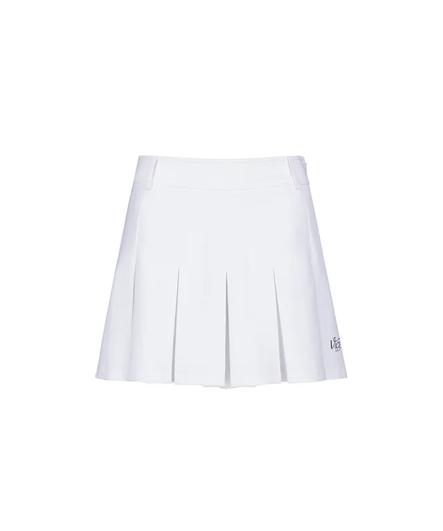 Vice Golf Atelier Women's Pleat Point Half Pants - White