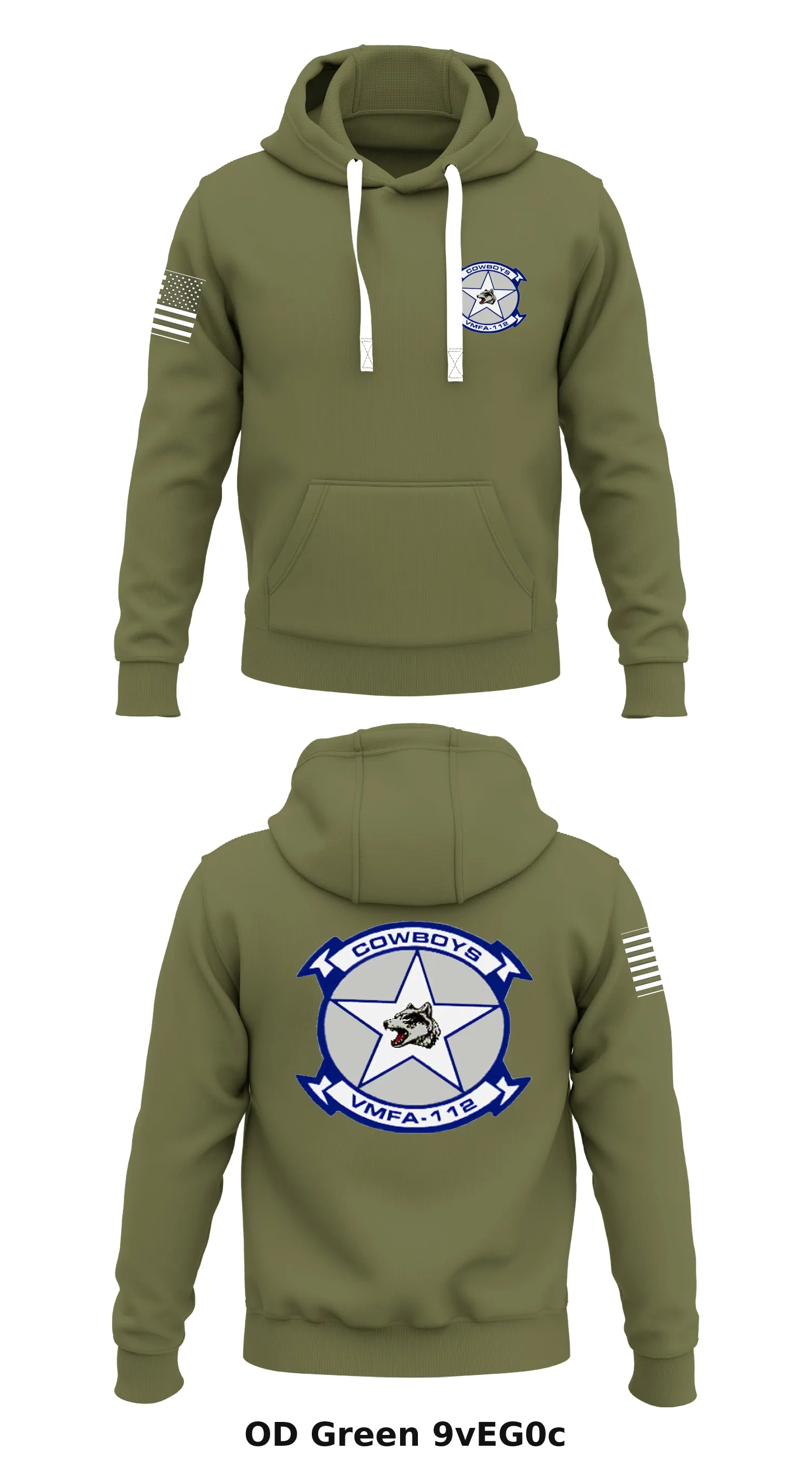 VMFA-112 Store 1  Core Men's Hooded Performance Sweatshirt - 9vEG0c