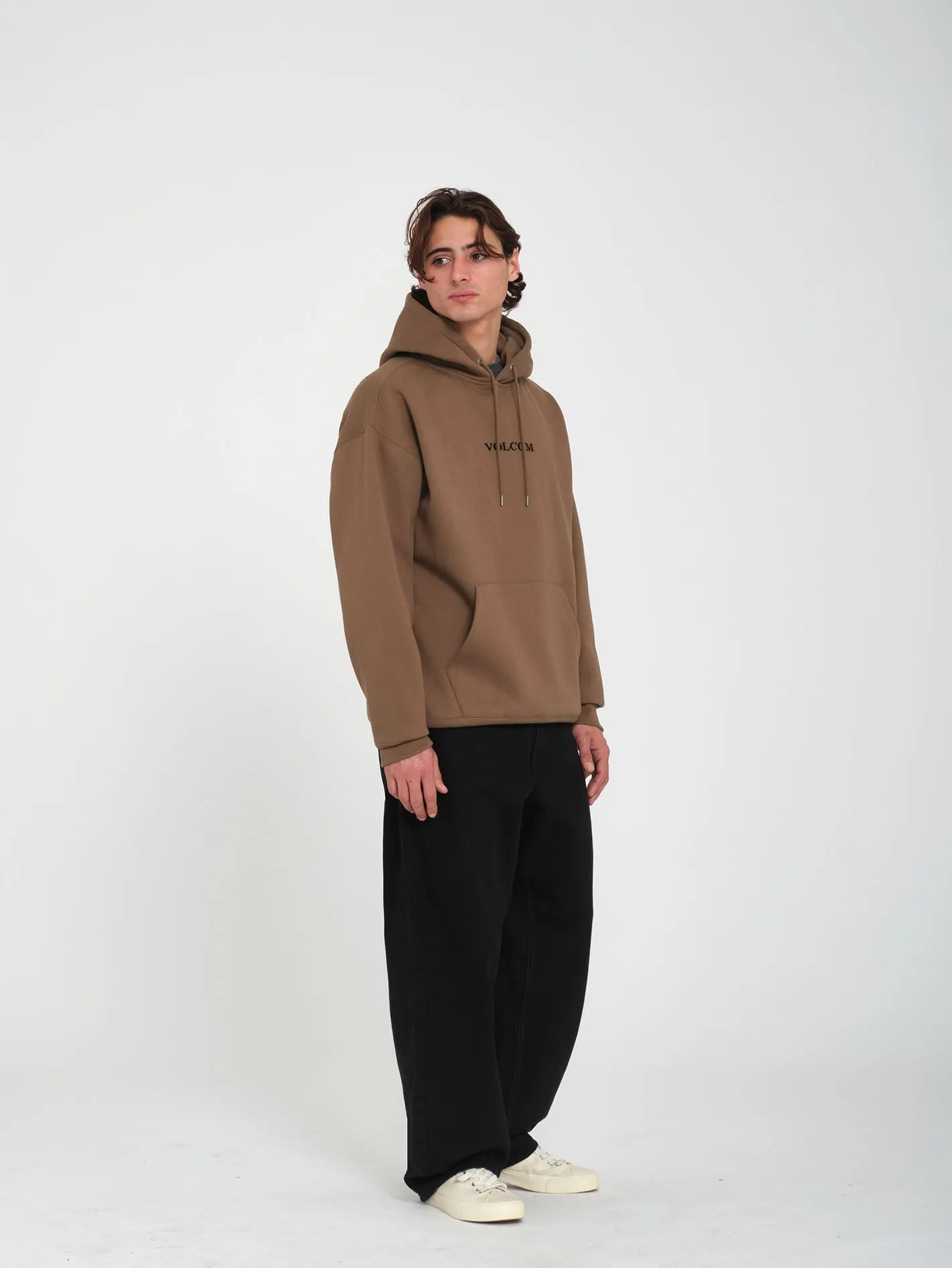Volcom Stone Hoodie - DARK EARTH