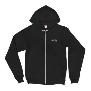 Wally front zipper snowboard hoodie