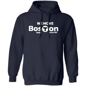 We Move Boston Pullover Hoodie