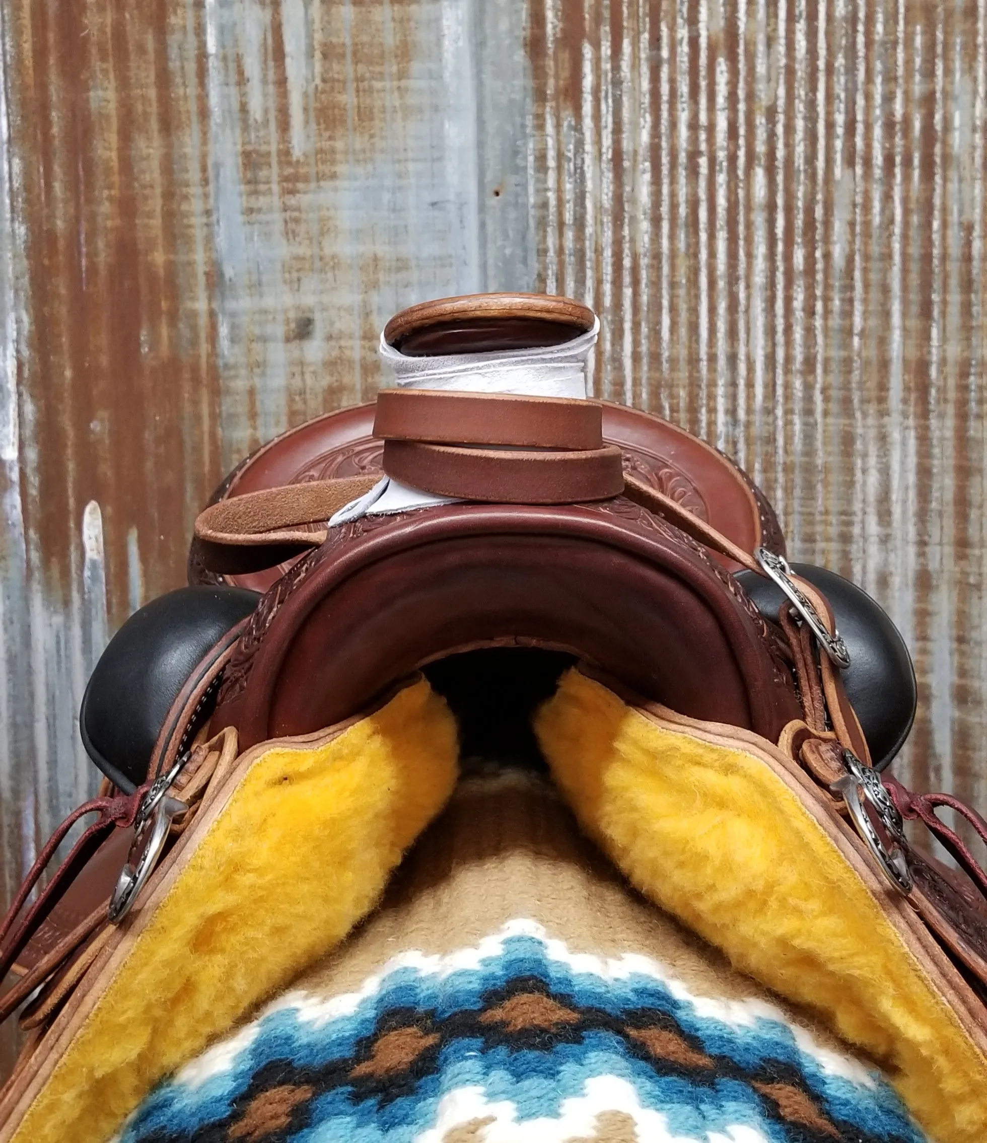West 20 Exclusive B-Light Silver Saddle By RW Bowman