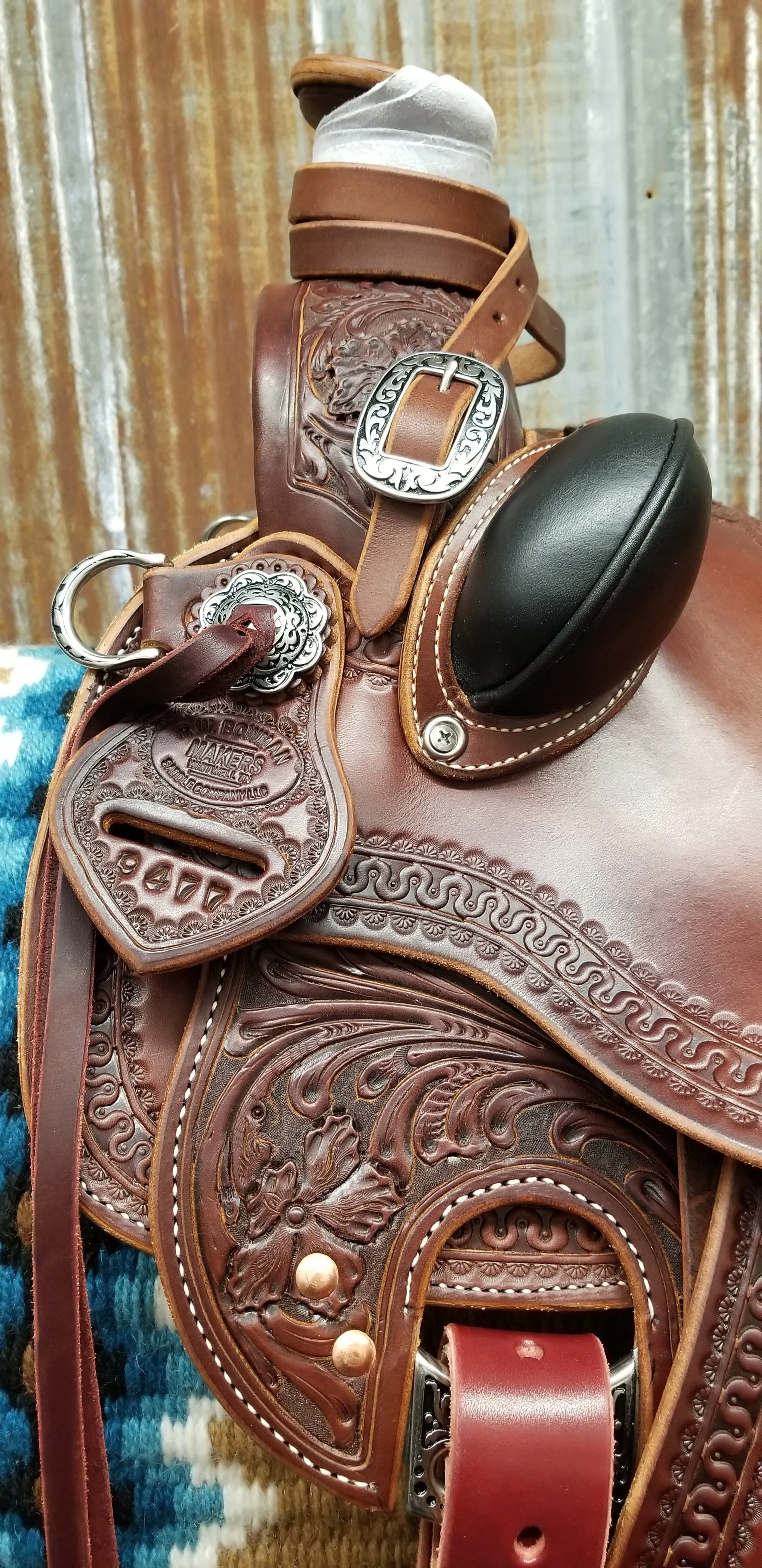 West 20 Exclusive B-Light Silver Saddle By RW Bowman