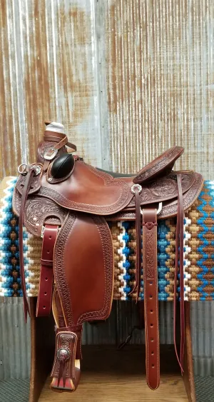 West 20 Exclusive B-Light Silver Saddle By RW Bowman