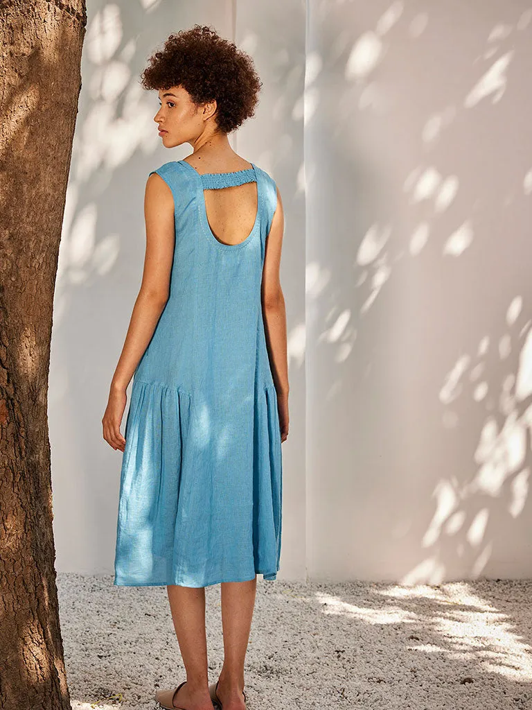 When It Rains Midi Dress